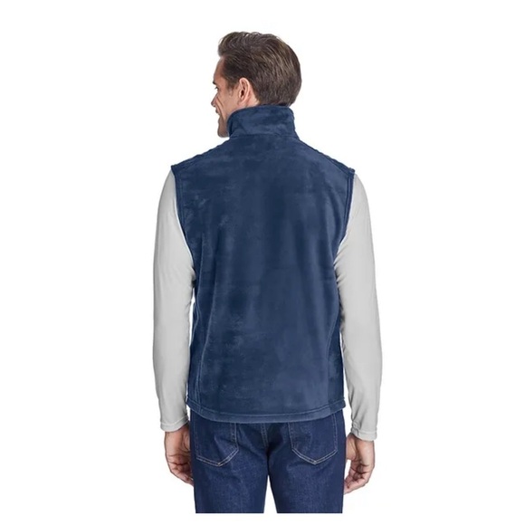 Columbia Men's Benton Spring Full-Zip Fleece Vest (with logo) Size Medium - Picture 2 of 12